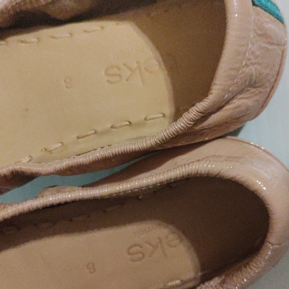 Tieks Biscotti Patent Leather Ballet Flats Size 8 - Picture 4 of 12